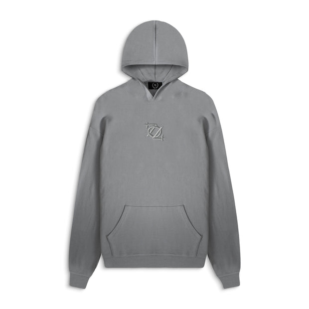 704 Shop Process™ Crystal Washed Tonal Logo Hoodie - High Rise (Unisex)