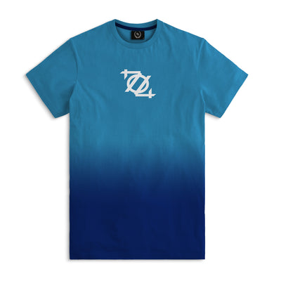 704 Shop Process™ Dip Dye Logo Tee - Enamel Blue/Nightshade (Unisex)