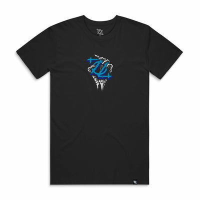 704 Shop From the Grave Logo Tee - Black/Multi (Unisex)