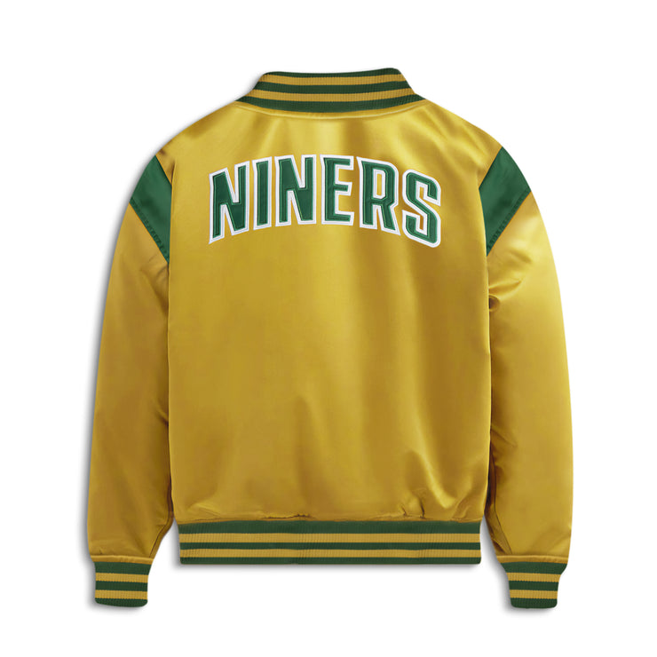 mitchell and ness 49ers satin jacket