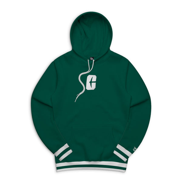 Men's Green Charlotte 49ers Rocky Full-Zip Hoodie