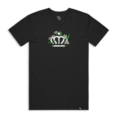 704 Shop x City of Charlotte Official Crown In Bloom Tee - Black (Unisex)