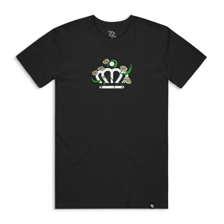 704 Shop x City of Charlotte Official Crown In Bloom Tee - Black (Unisex)