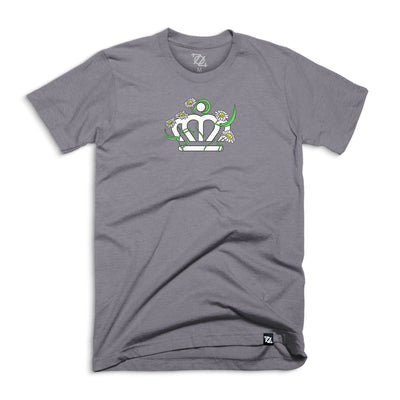 704 Shop x City of Charlotte Official Crown In Bloom Tee - Gray (Unisex)