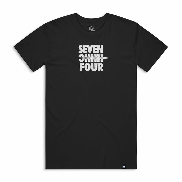 704 Shop Seven Ohhh Four Liquified Tee - Black (Unisex)
