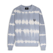 704 Shop Process™ Tie-Dye Premium Sweater - Skyride/White (Unisex)