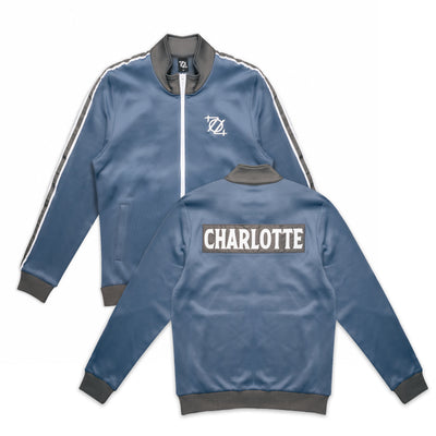 704 Shop Process™ Charlotte Track Jacket - Bluefin/Gray (Unisex)