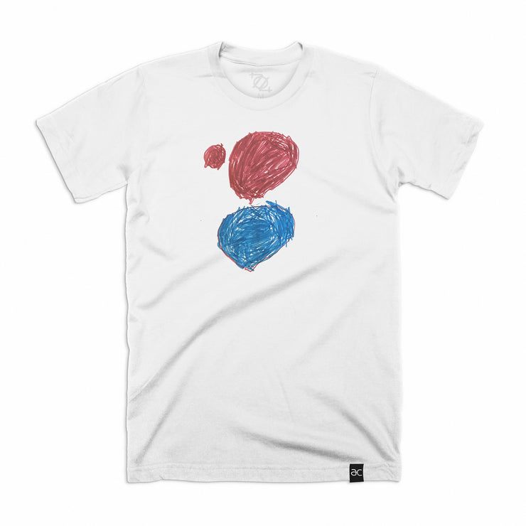 704 Shop x Autism Charlotte Circles Tee - White (Unisex)